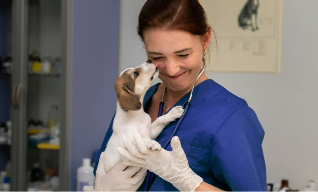 Immagine veterinaria cane