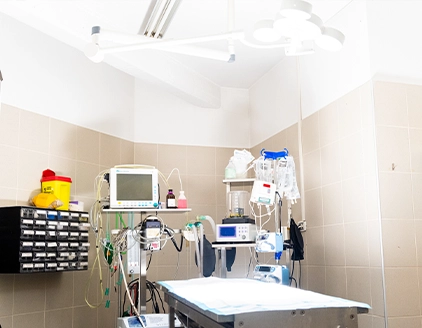 Sala operatoria Clinica Veterinaria Etiopia Roma